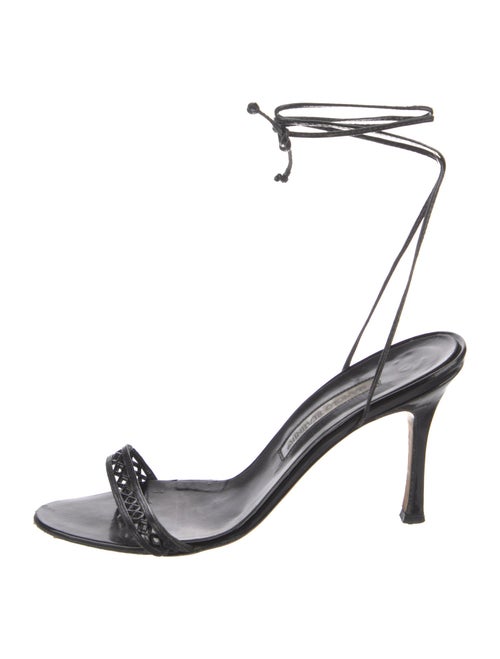 Manolo Blahnik Leather Sandals