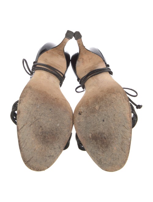 Manolo Blahnik Leather Sandals