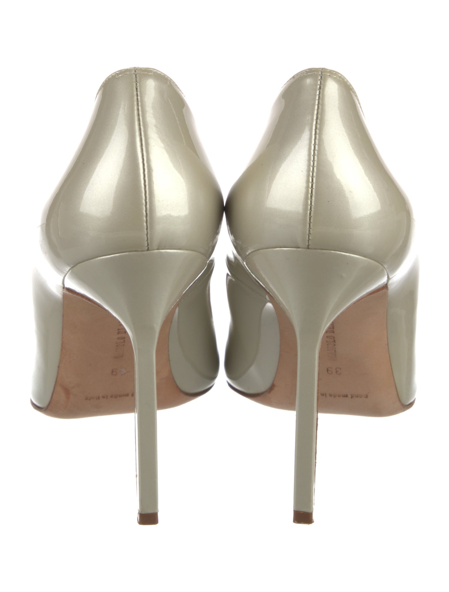 Manolo Blahnik Patent Leather Pumps