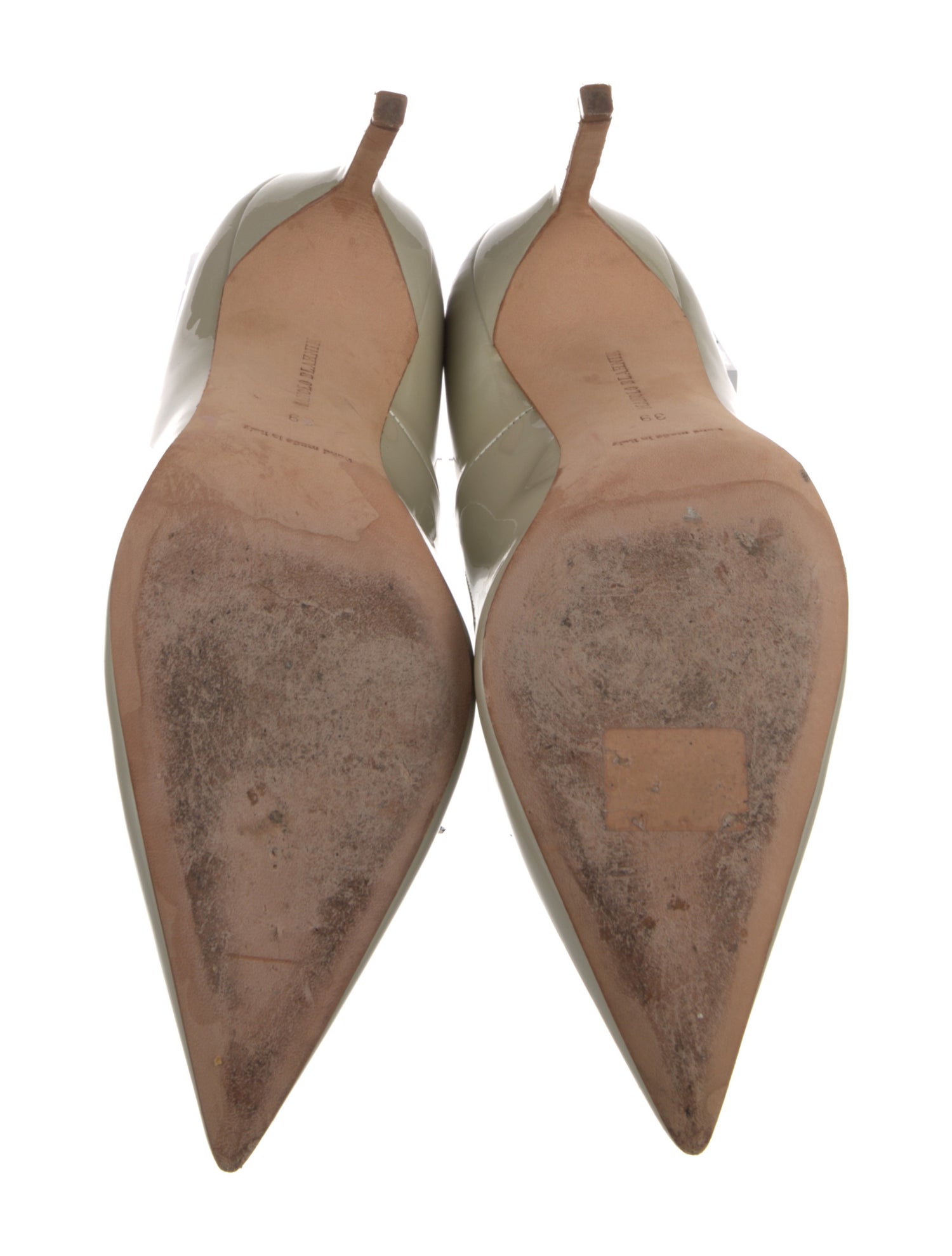 Manolo Blahnik Patent Leather Pumps