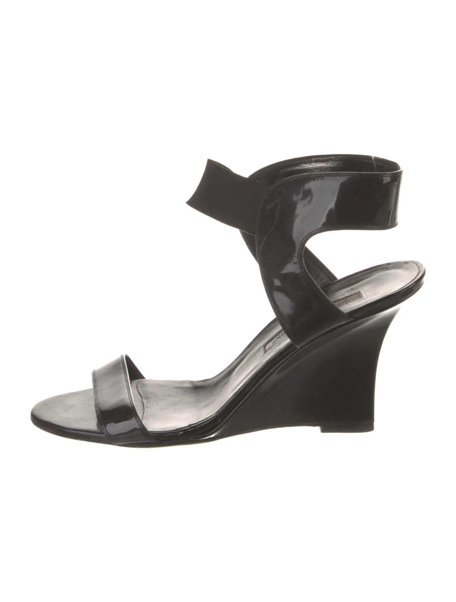 Manolo Blahnik Patent Leather Sandals