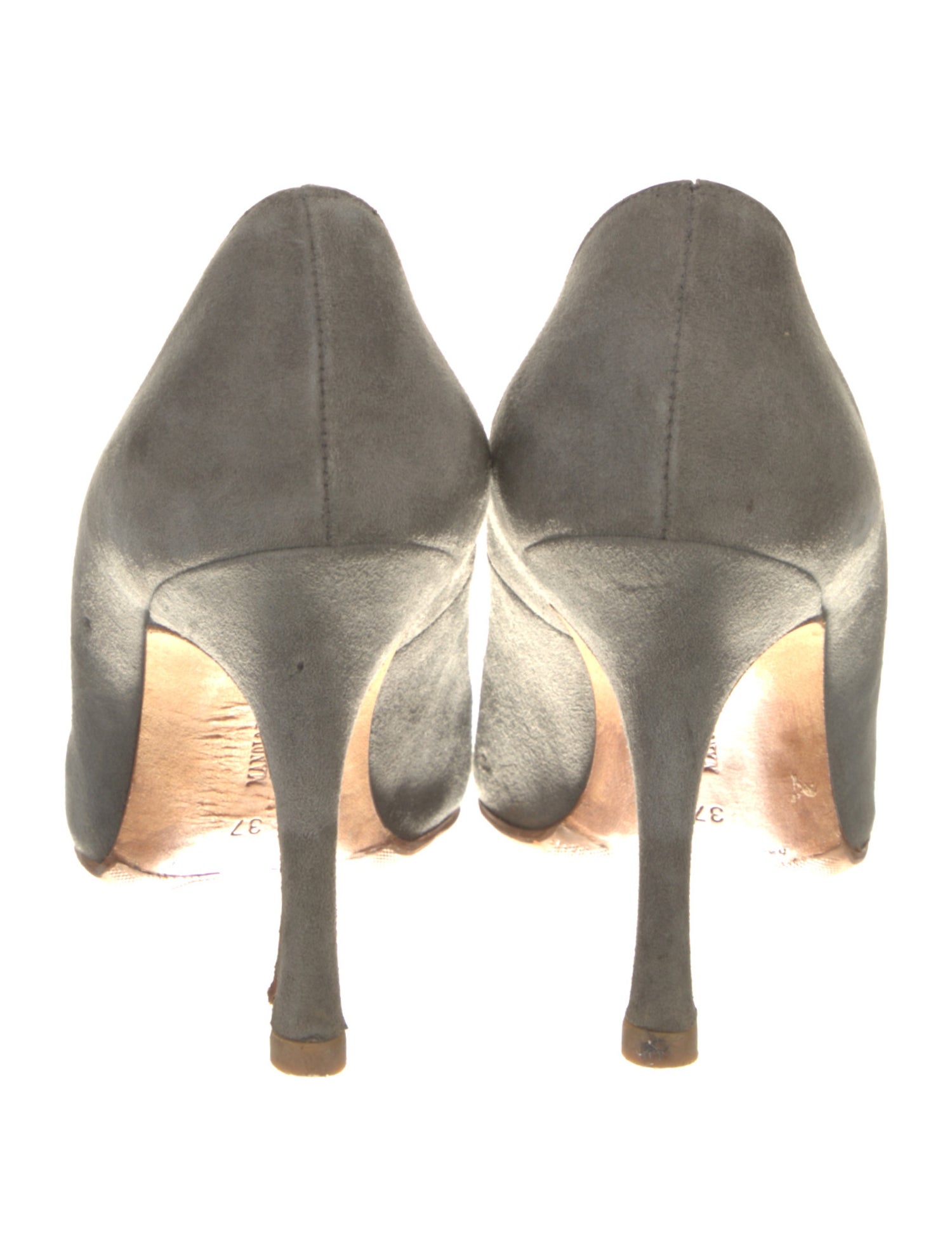 Manolo Blahnik Suede Pumps