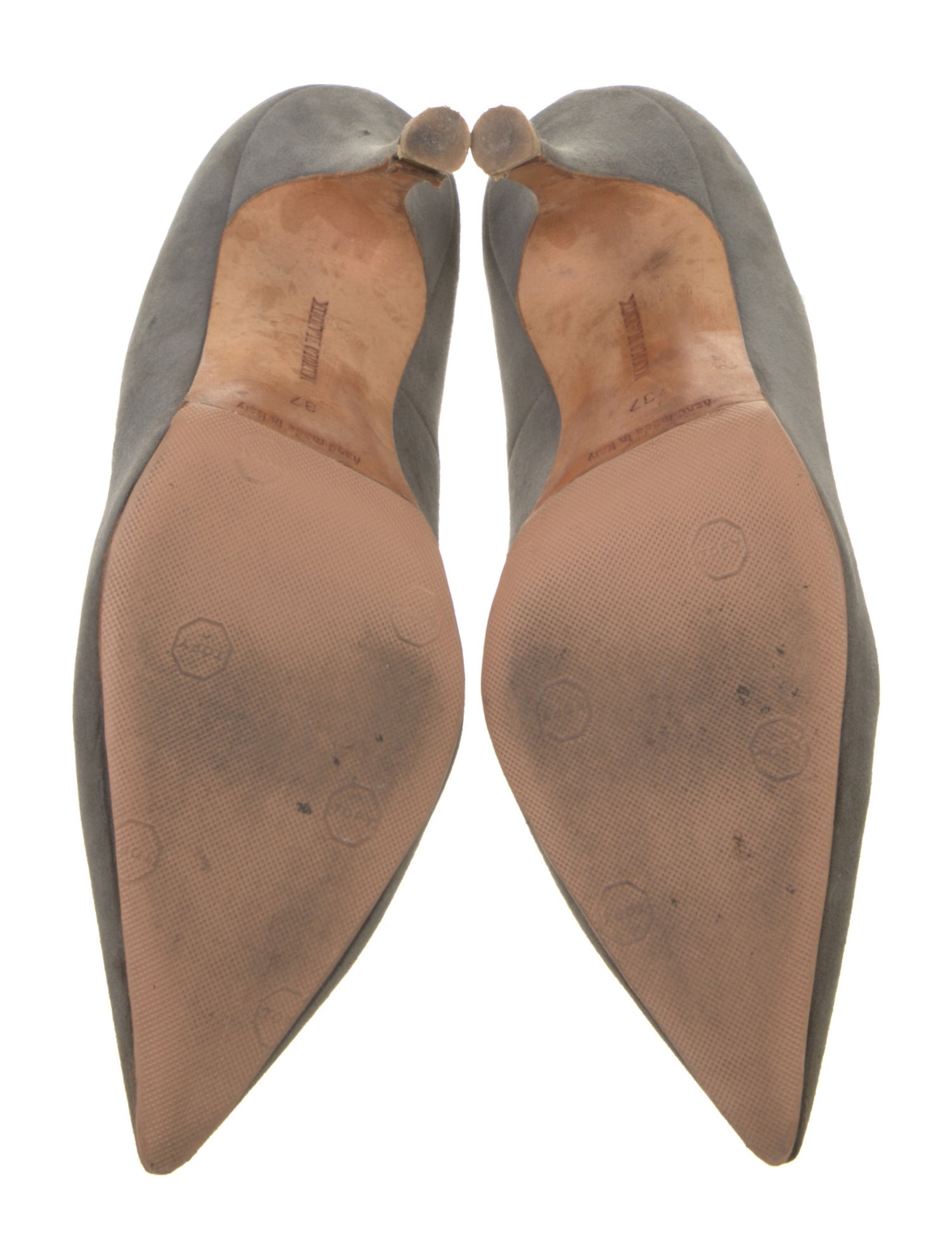 Manolo Blahnik Suede Pumps