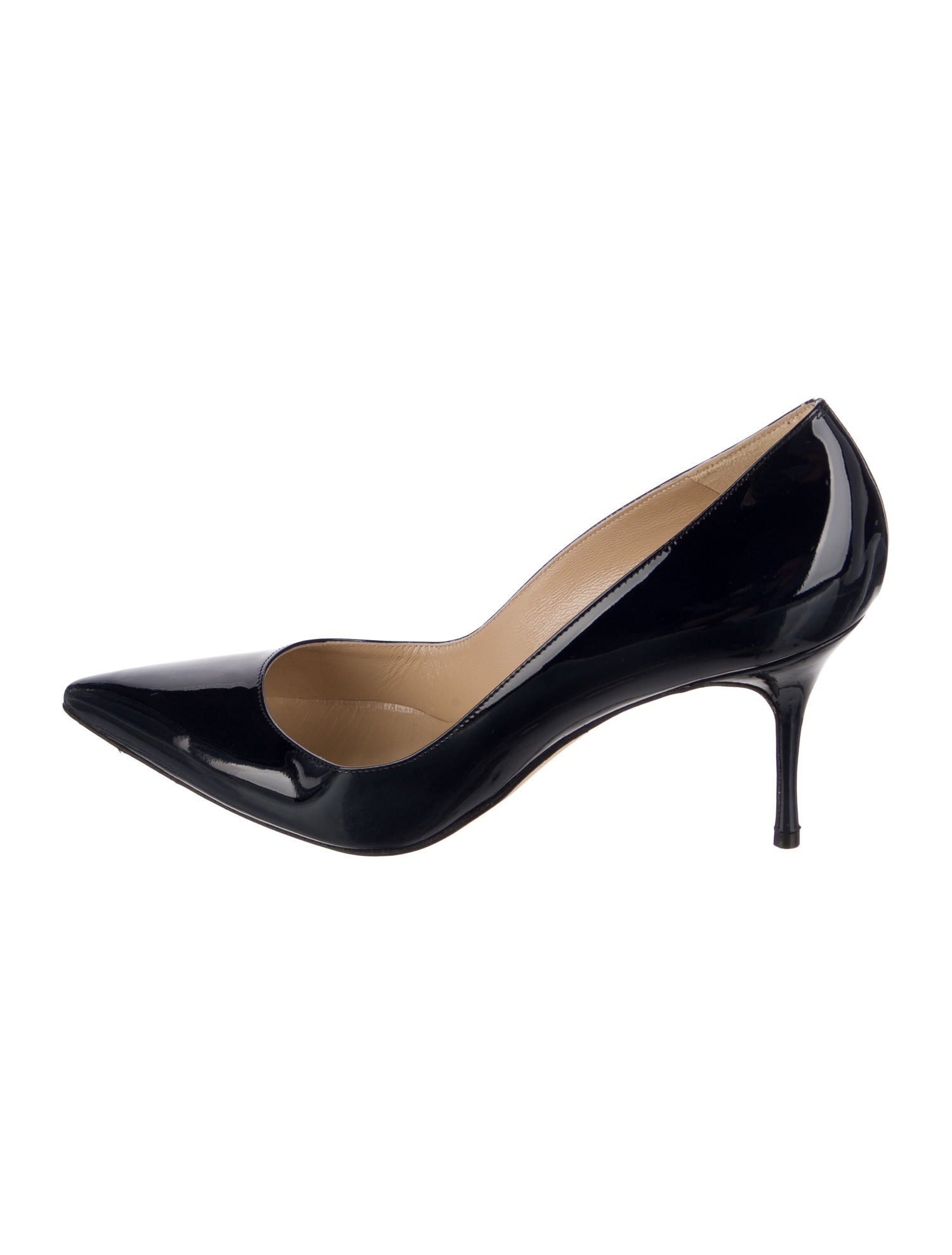 Manolo Blahnik Patent Leather Pumps