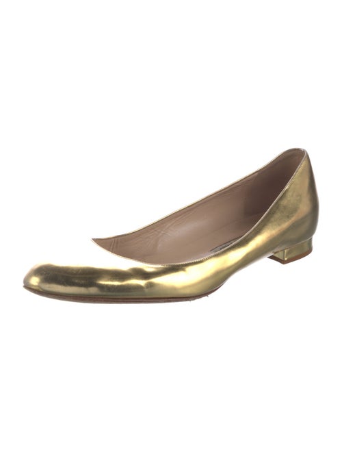 Manolo Blahnik Patent Leather Flats
