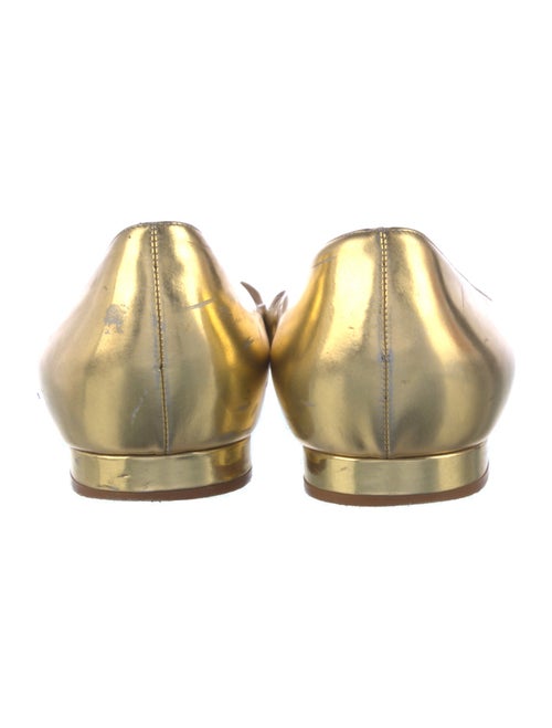 Manolo Blahnik Patent Leather Flats