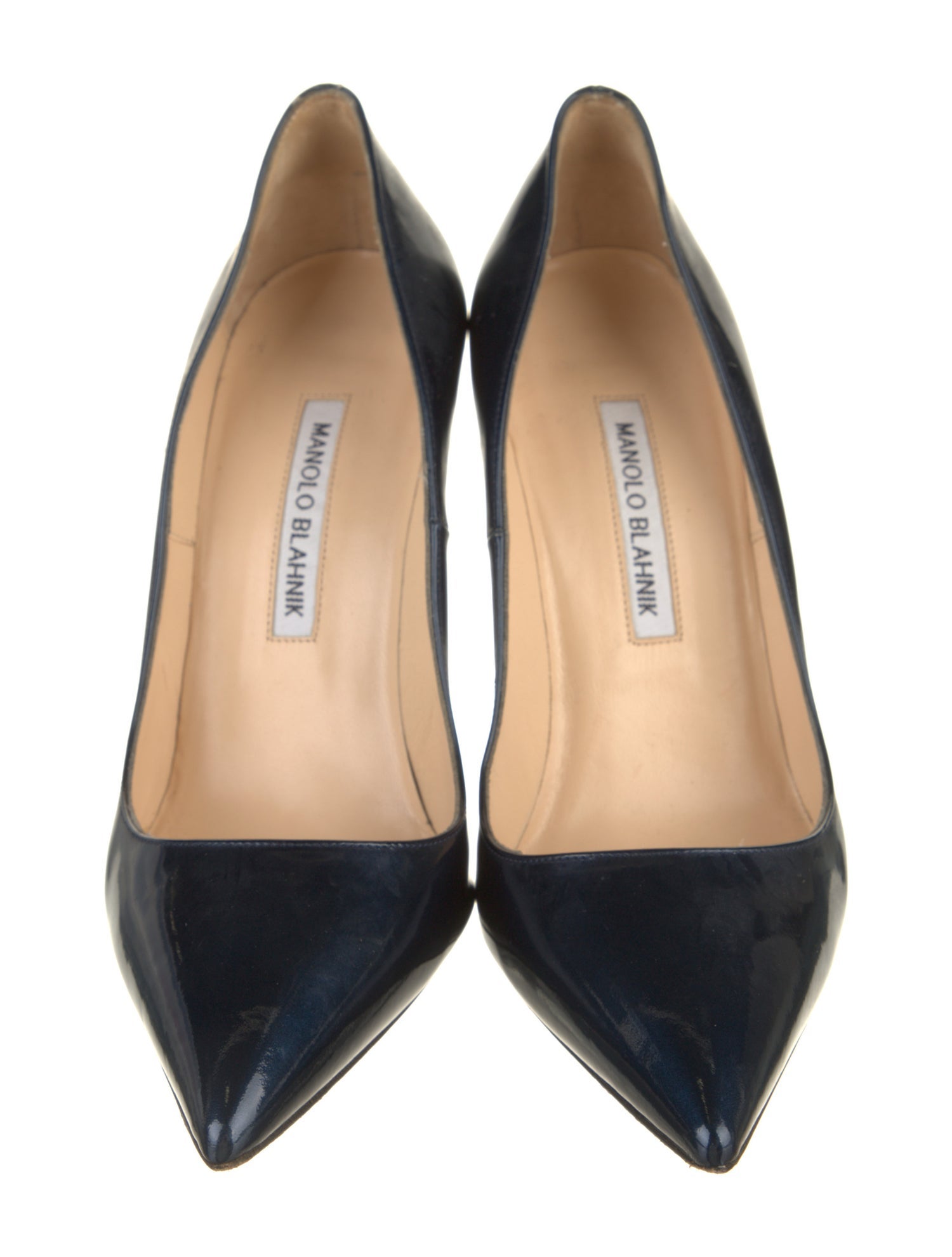 Manolo Blahnik Leather Pumps