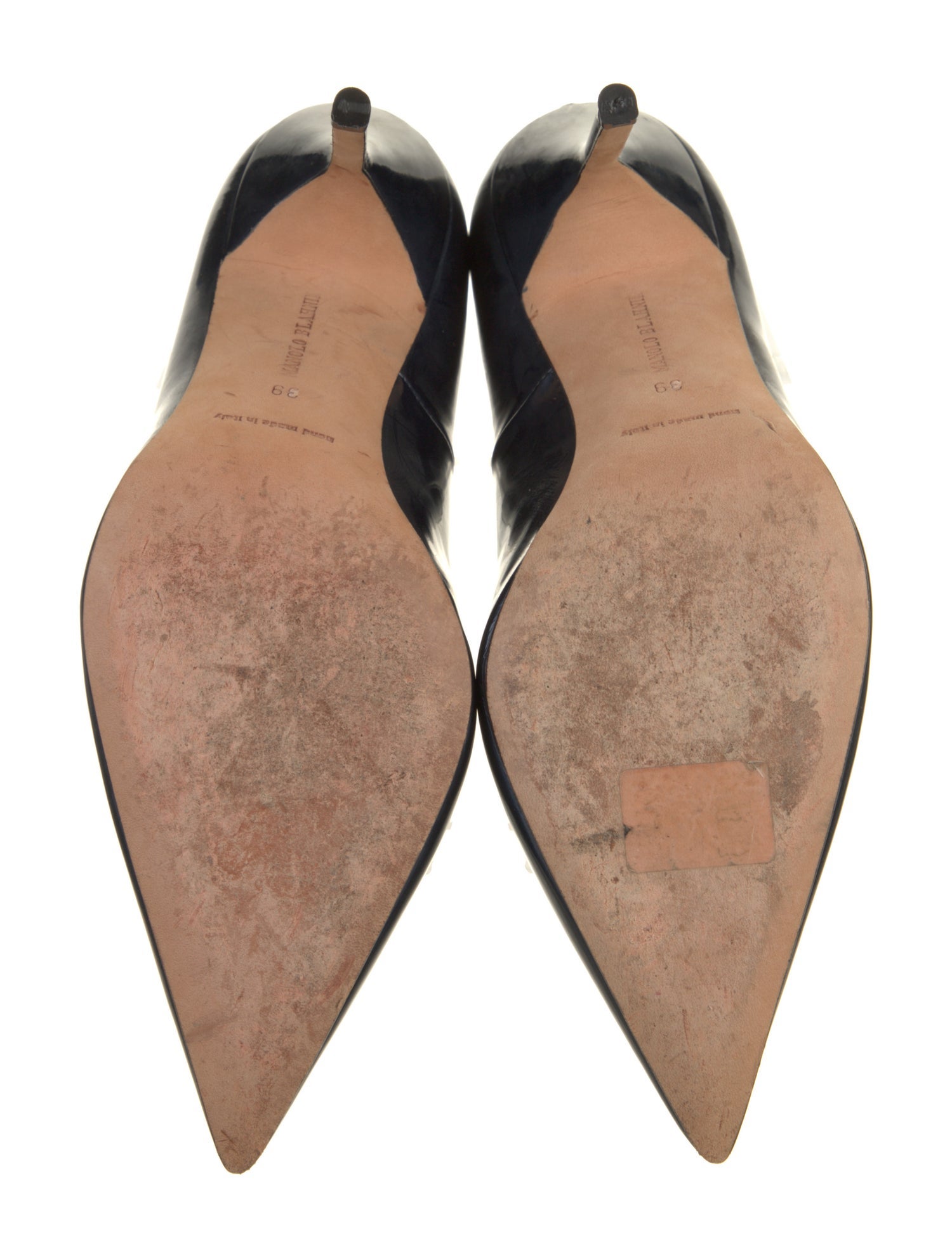 Manolo Blahnik Leather Pumps