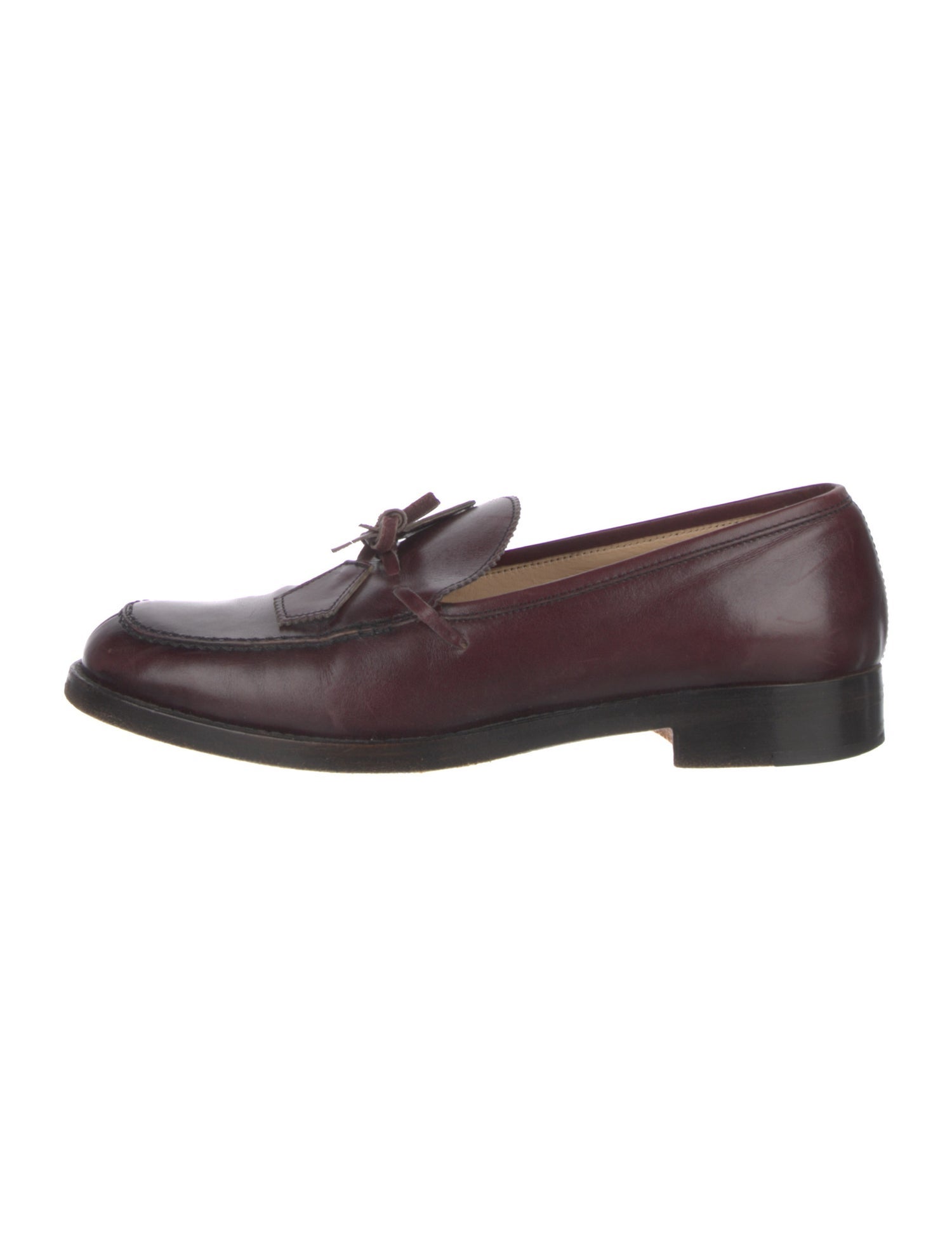 Manolo Blahnik Leather Loafers