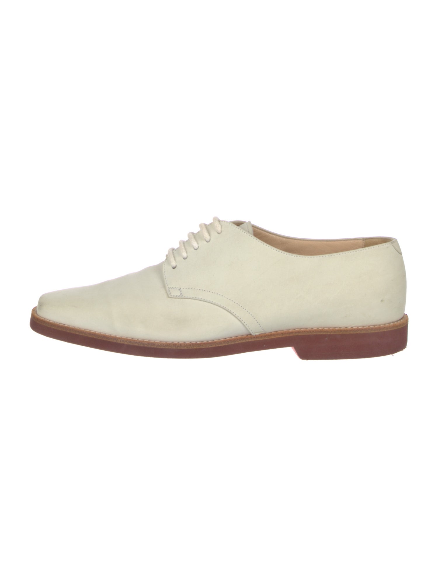 Manolo Blahnik Suede Oxfords