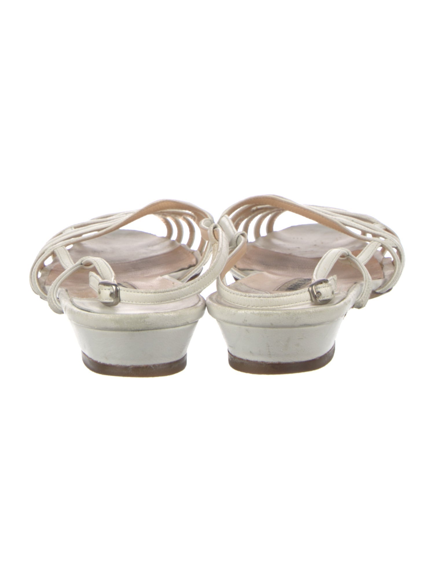 Manolo Blahnik Patent Leather Slingback Flats