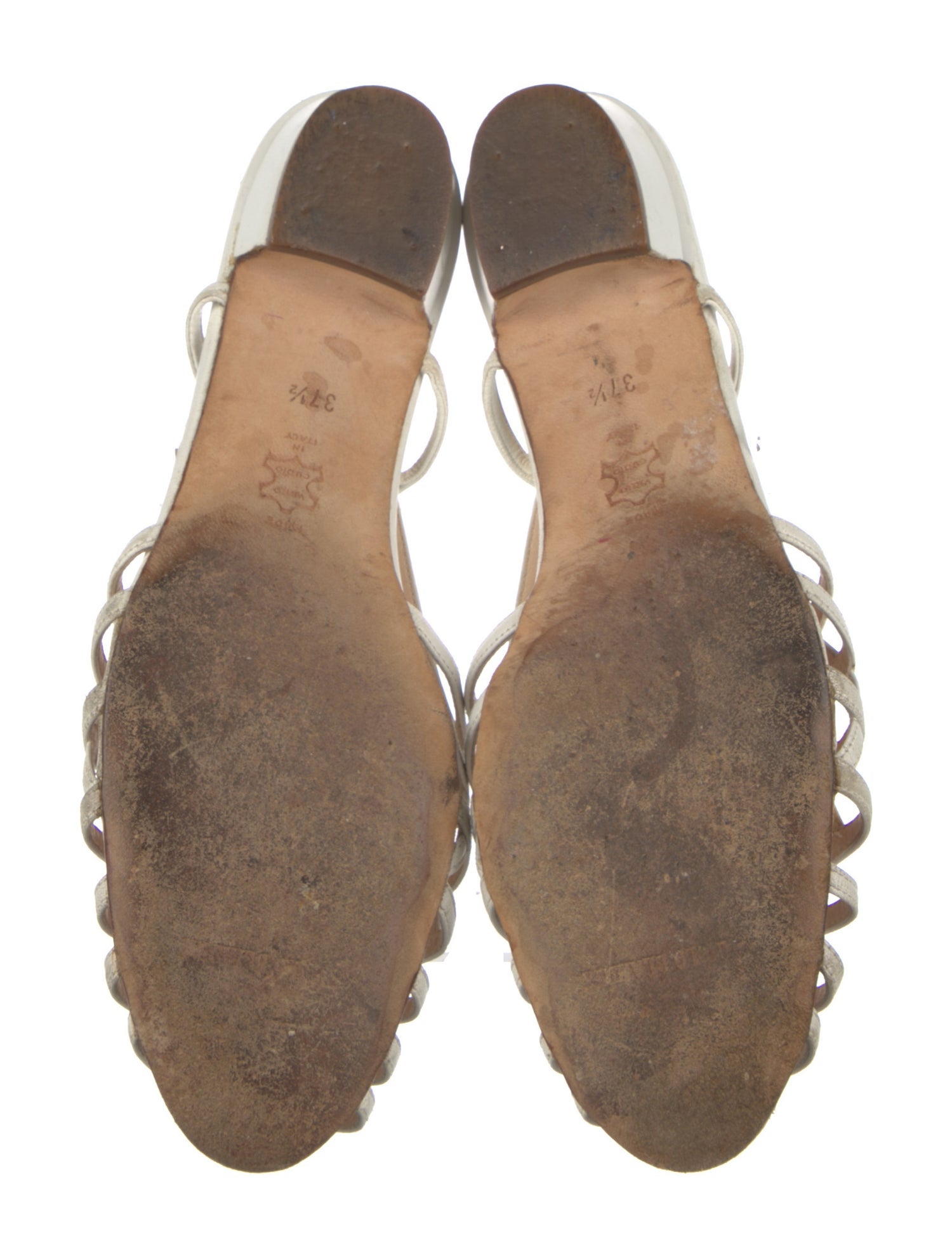 Manolo Blahnik Patent Leather Slingback Flats