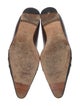 Manolo Blahnik Leather Ballet Flats