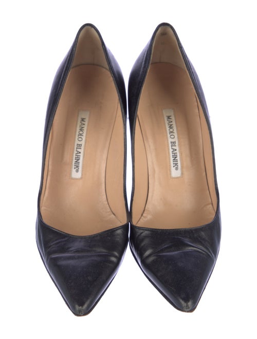 Manolo Blahnik Leather Pumps