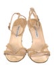 Manolo Blahnik Leather Sandals