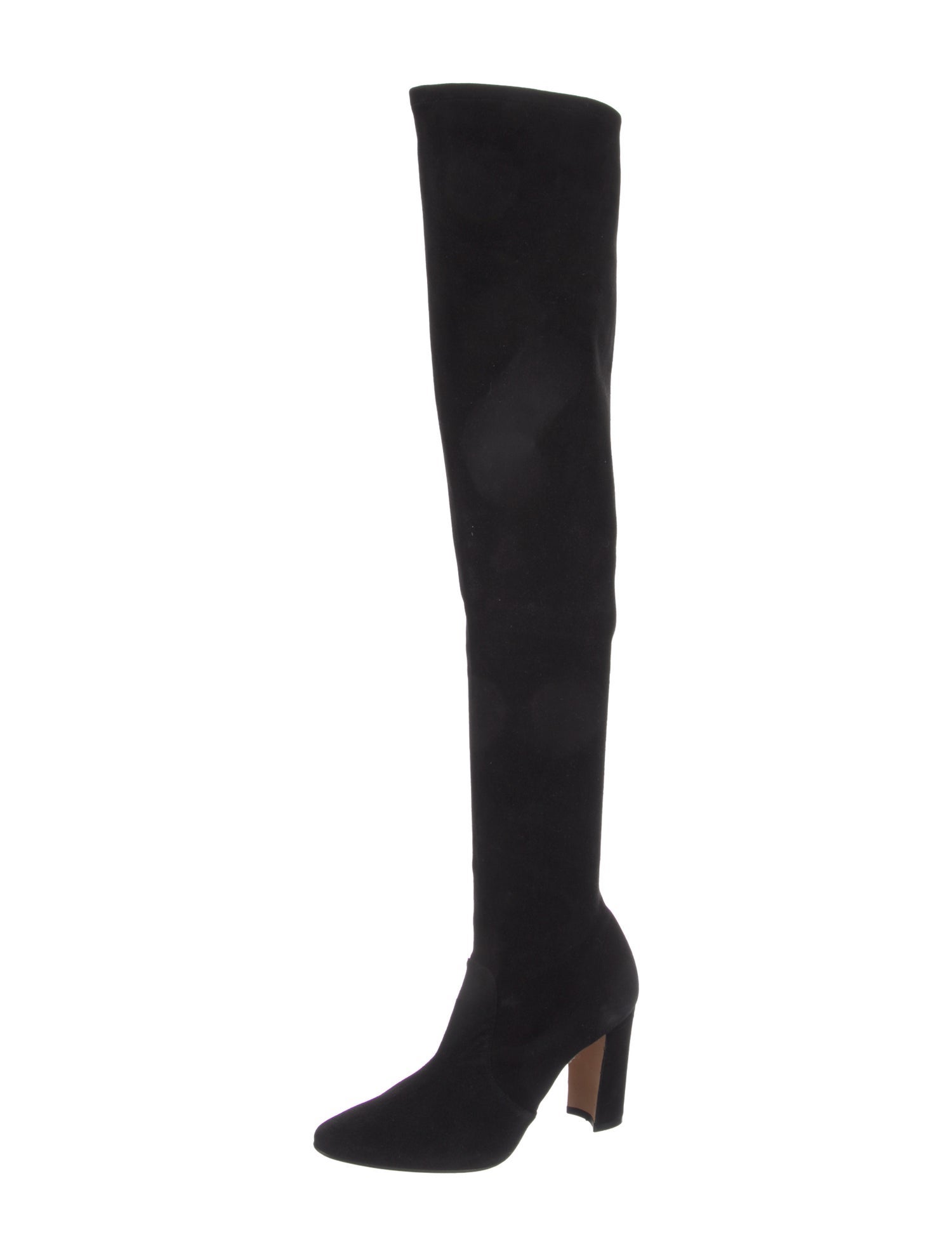 Manolo Blahnik Suede Sock Boots