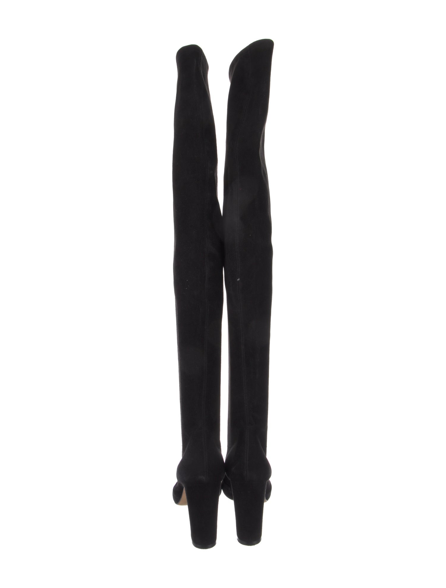 Manolo Blahnik Suede Sock Boots