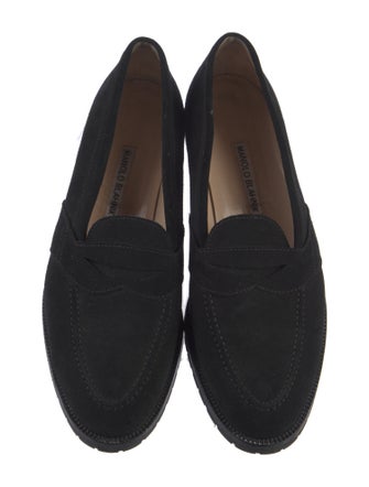 Manolo Blahnik Suede Loafers