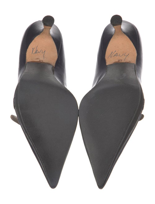 Manolo Blahnik Leather Pumps