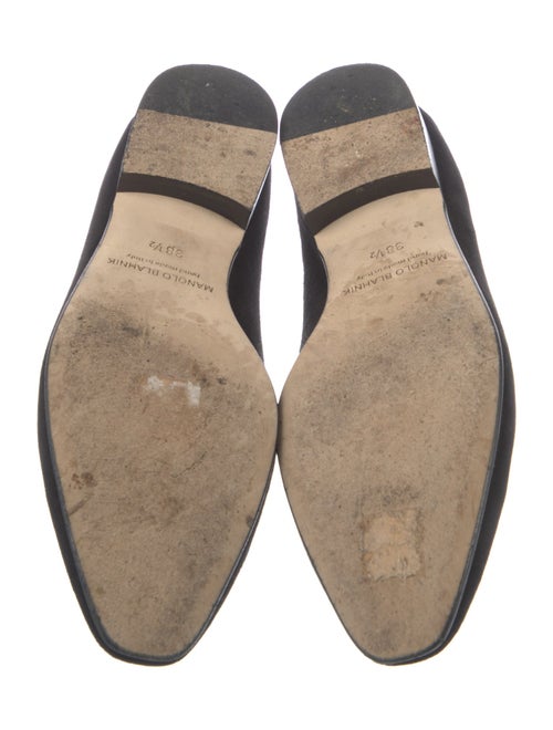 Manolo Blahnik Suede Loafers