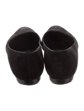 Manolo Blahnik Suede Flats