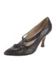 Manolo Blahnik Leather Pumps