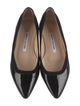 Manolo Blahnik Patent Leather Ballet Flats