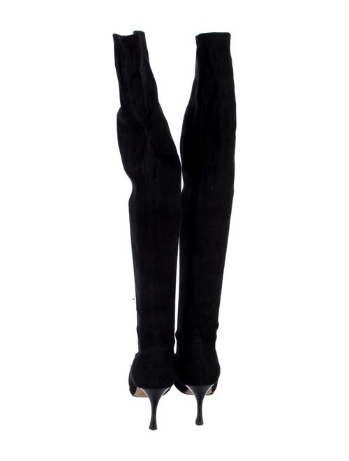 Manolo Blahnik Suede Boots