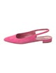 Manolo Blahnik Sawra 10 Suede Slingback Flats