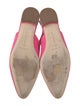 Manolo Blahnik Sawra 10 Suede Slingback Flats