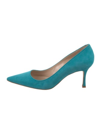 Manolo Blahnik Suede Pumps