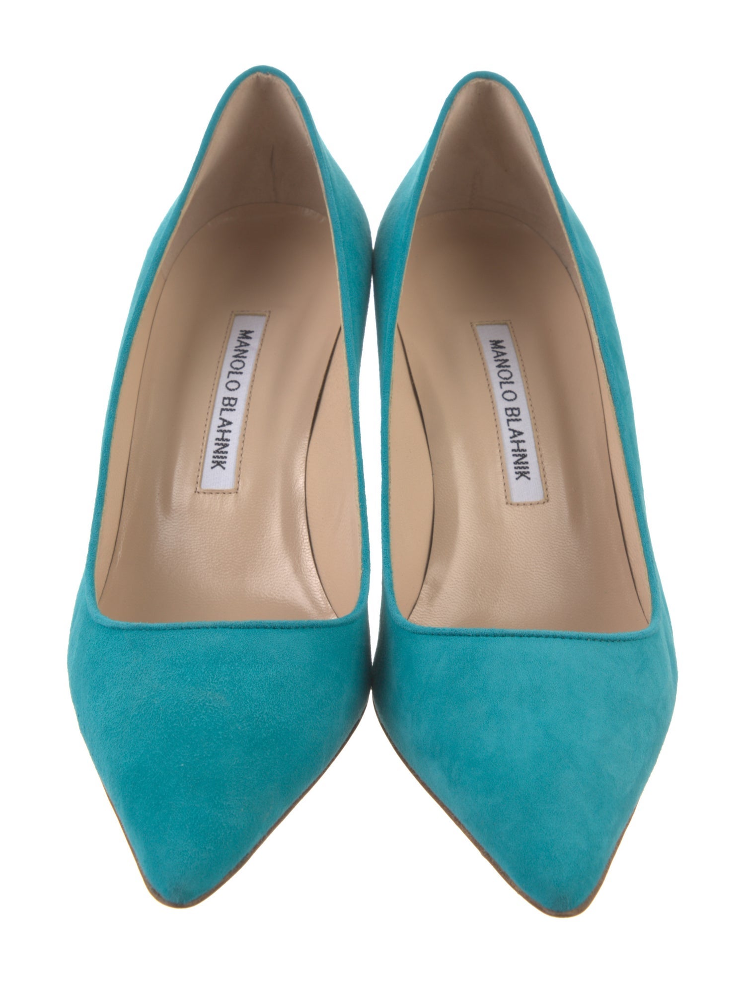 Manolo Blahnik Suede Pumps
