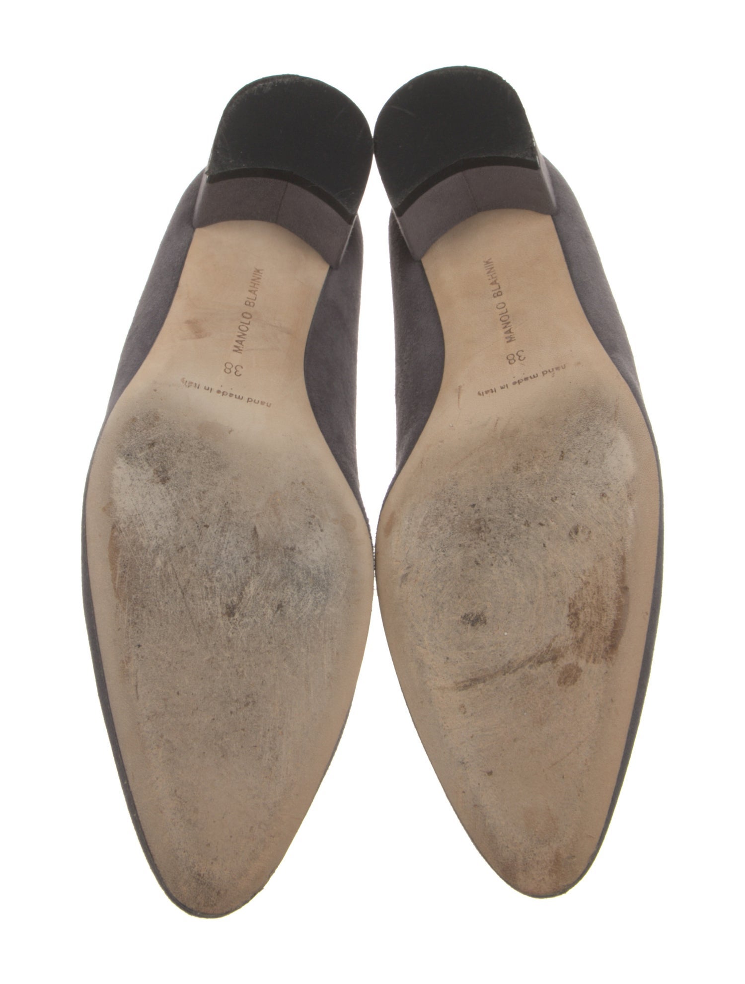 Manolo Blahnik Suede Pumps