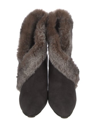 Manolo Blahnik Suede Boots