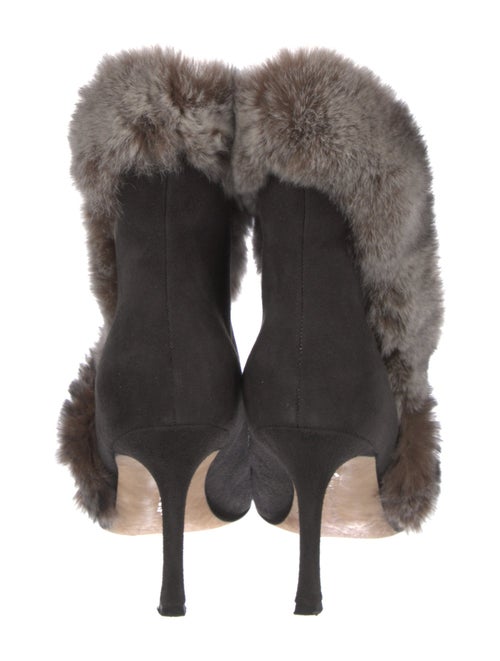 Manolo Blahnik Suede Boots