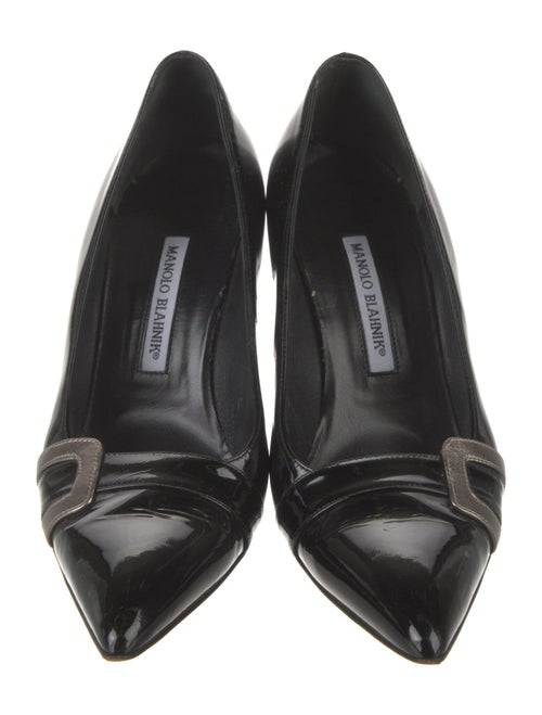 Manolo Blahnik Patent Leather Pumps