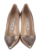 Manolo Blahnik Leather Pumps