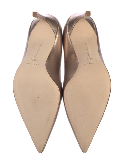 Manolo Blahnik Leather Pumps