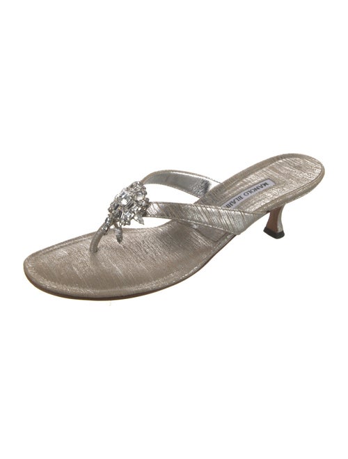 Manolo Blahnik Slides