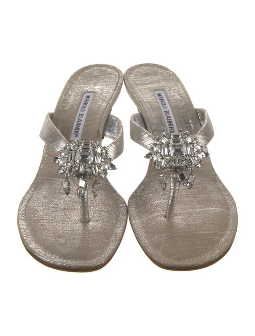 Manolo Blahnik Slides