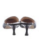 Manolo Blahnik Leather Mules