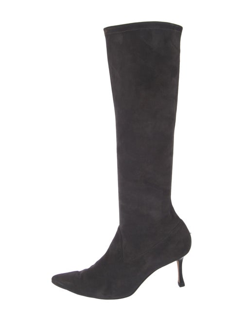 Manolo Blahnik Suede Boots
