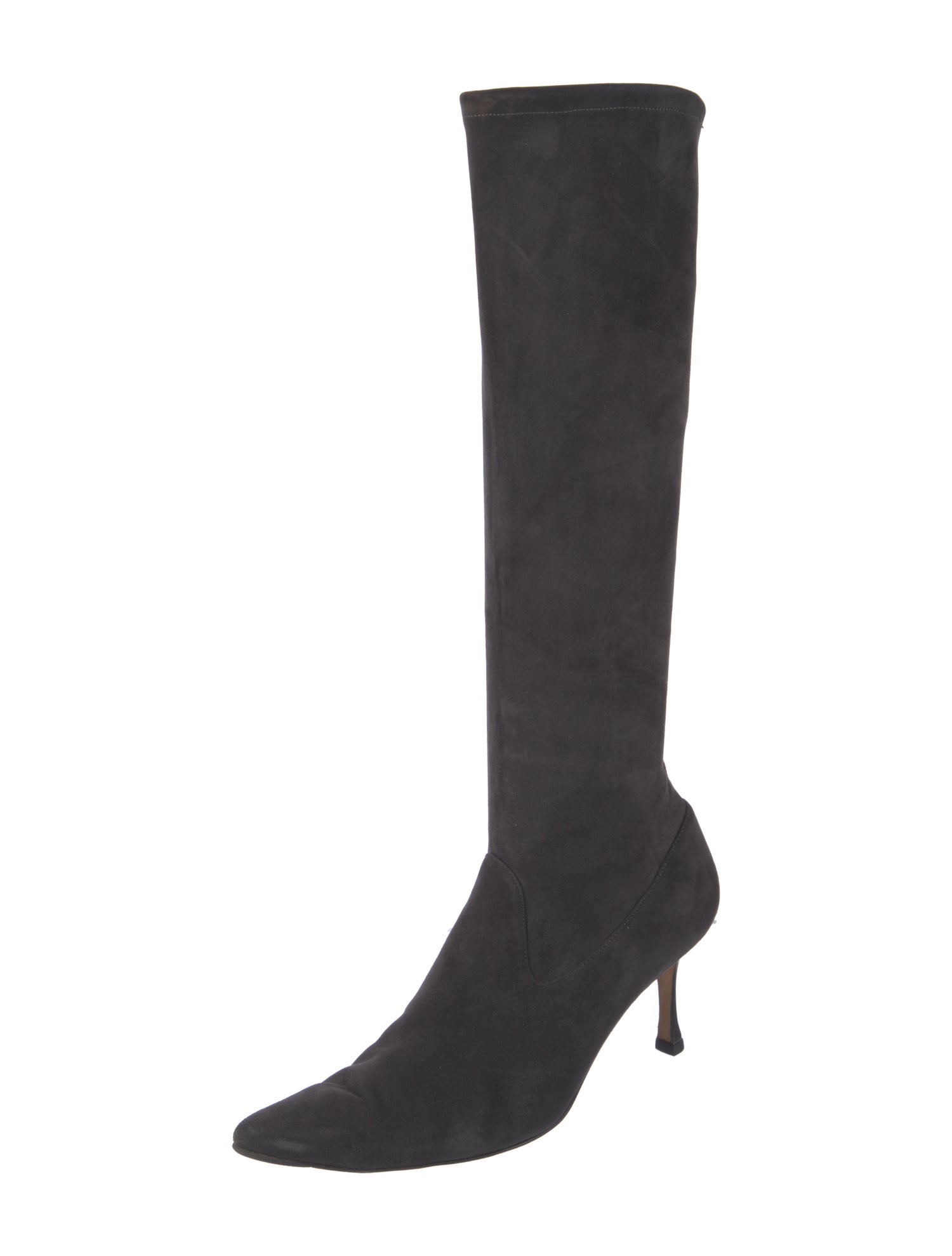 Manolo Blahnik Suede Boots