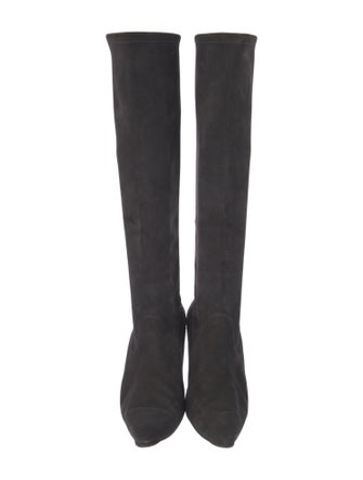 Manolo Blahnik Suede Boots
