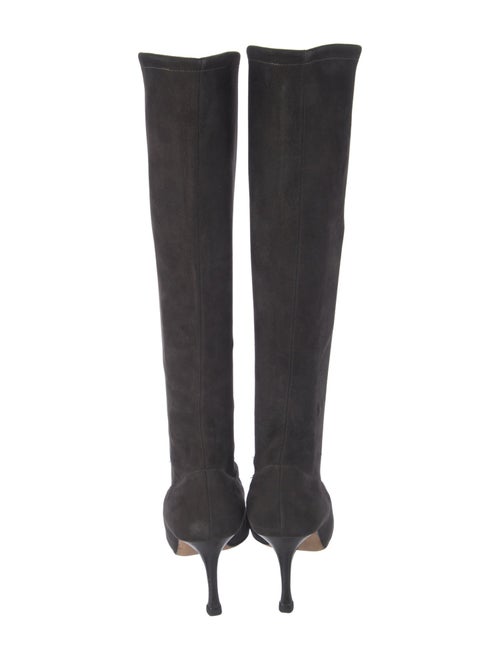 Manolo Blahnik Suede Boots
