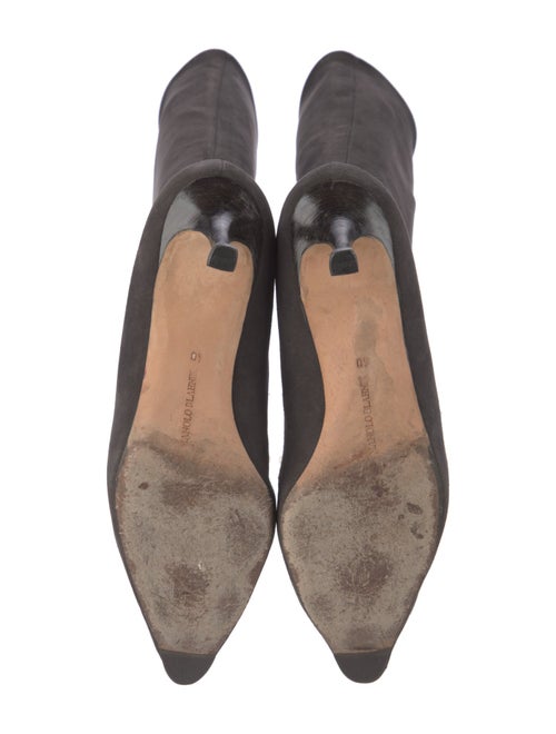 Manolo Blahnik Suede Boots