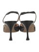 Manolo Blahnik Leather Slingback Pumps