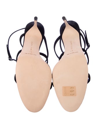 Manolo Blahnik Suede Sandals
