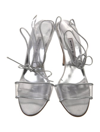 Manolo Blahnik Leather Sandals
