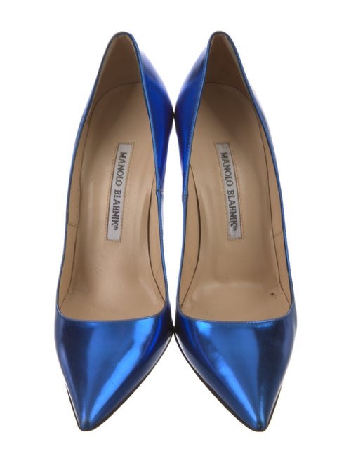 Manolo Blahnik Patent Leather Pumps